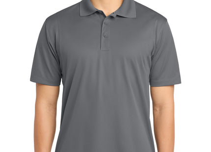 SportTek Tall Micropique SportWick Polo TST650 Grey Concrete