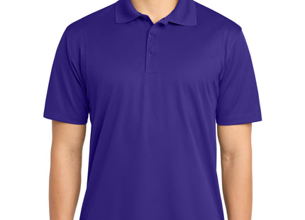 SportTek Tall Micropique SportWick Polo TST650 Purple