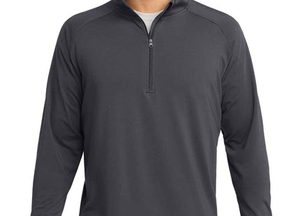 SportTek Tall SportWick Stretch 1/4Zip Pullover TST850