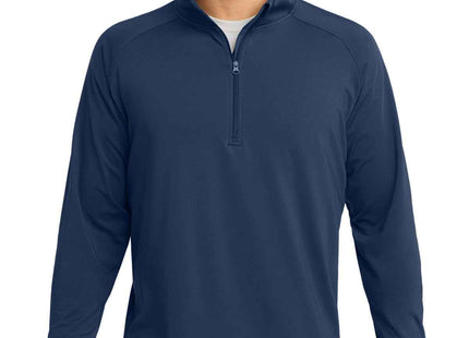 SportTek Tall SportWick Stretch 1/4Zip Pullover TST850