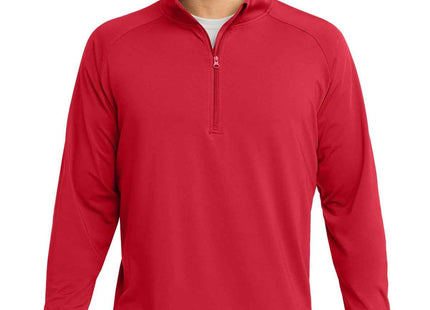SportTek Tall SportWick Stretch 1/4Zip Pullover TST850