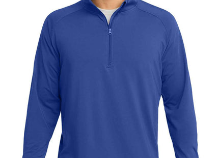 SportTek Tall SportWick Stretch 1/4Zip Pullover TST850