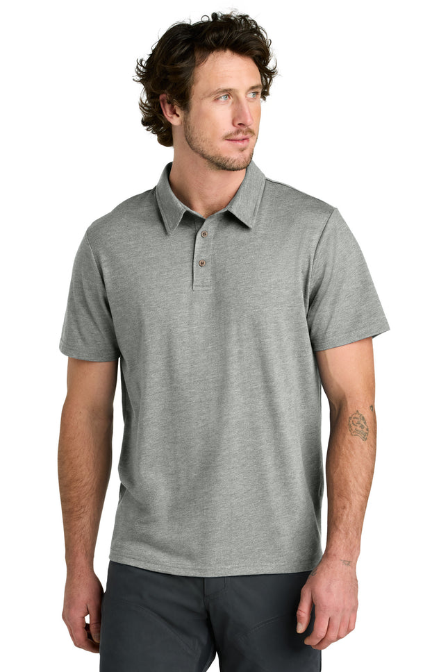 LIMITED EDITION tentree TreeBlend Polo TTCM5660 Hi Rise Grey Heather