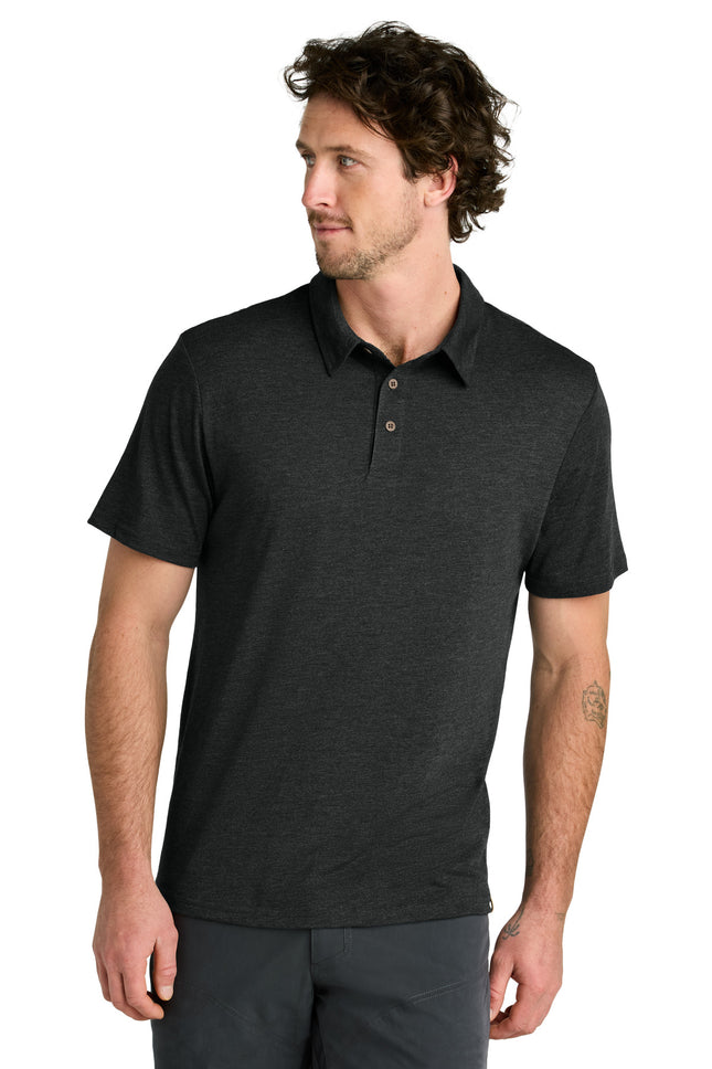 LIMITED EDITION tentree TreeBlend Polo TTCM5660 Meteorite Black Heather
