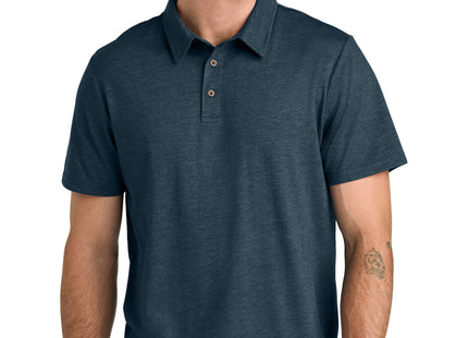 LIMITED EDITION tentree TreeBlend Polo TTCM5660 Moonlit Ocean Heather