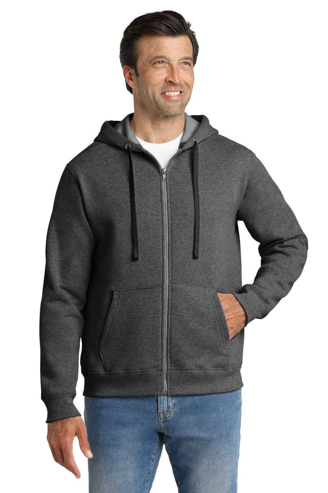 Volunteer Knitwear Chore Fleece FullZip Hoodie VL130ZH