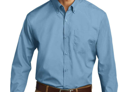 Port Authority Long Sleeve Carefree Poplin Shirt W100