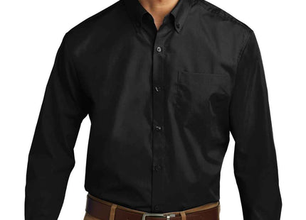 Port Authority Long Sleeve Carefree Poplin Shirt W100