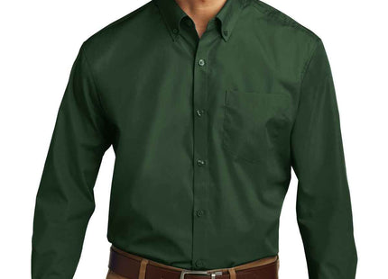 Port Authority Long Sleeve Carefree Poplin Shirt W100