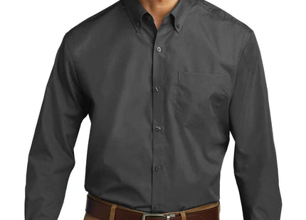 Port Authority Long Sleeve Carefree Poplin Shirt W100