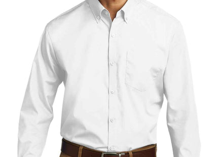 Port Authority Long Sleeve Carefree Poplin Shirt W100