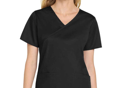 Wink Women's WorkFlex Mock Wrap Top WW4760