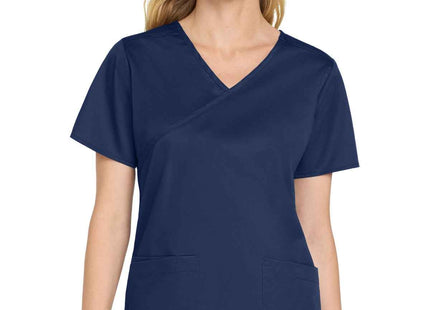 Wink Women's WorkFlex Mock Wrap Top WW4760