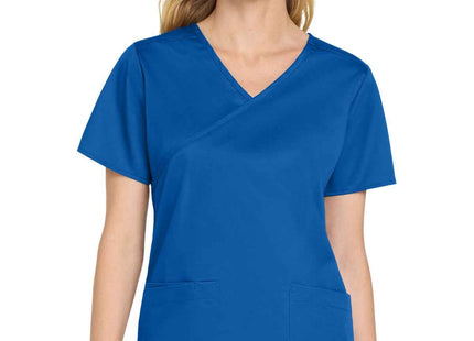 Wink Women's WorkFlex Mock Wrap Top WW4760