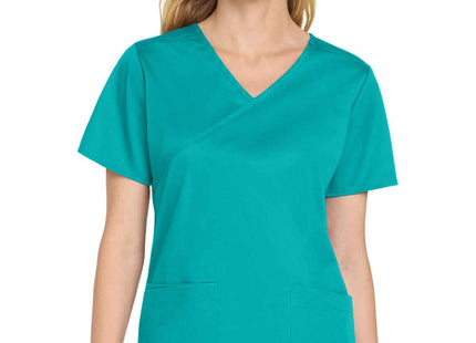 Wink Women's WorkFlex Mock Wrap Top WW4760