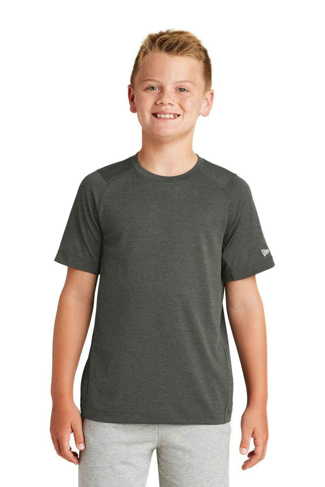 New Era Youth Series Performance Crew Tee YNEA200 Graphite