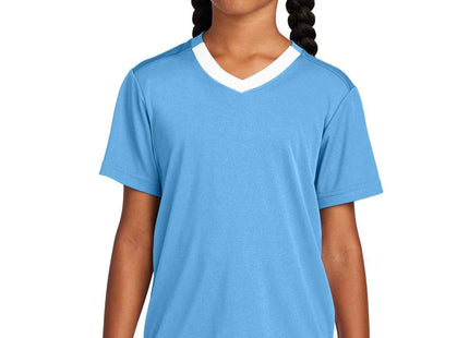 SportTek Youth Competitor United VNeck YST101