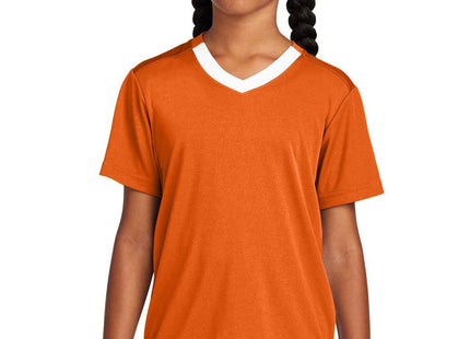 SportTek Youth Competitor United VNeck YST101