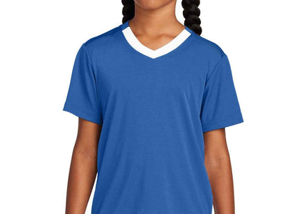 SportTek Youth Competitor United VNeck YST101