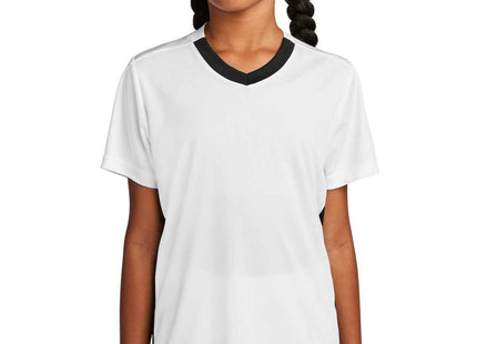 SportTek Youth Competitor United VNeck YST101