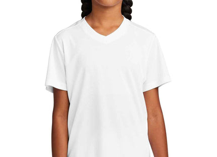 SportTek Youth Competitor United VNeck YST101