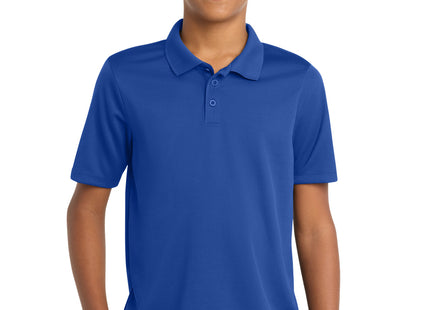SportTek Youth PosiCharge RacerMesh Polo YST640 True Royal