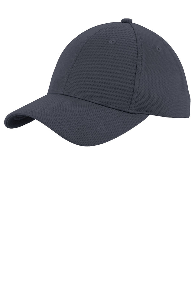 SportTek Youth PosiCharge RacerMesh Cap YSTC26 Graphite OSFA