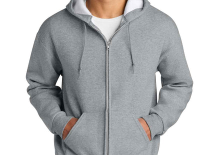 Jerzees Rugged Unisex FullZip Hooded Sweatshirt Z12M