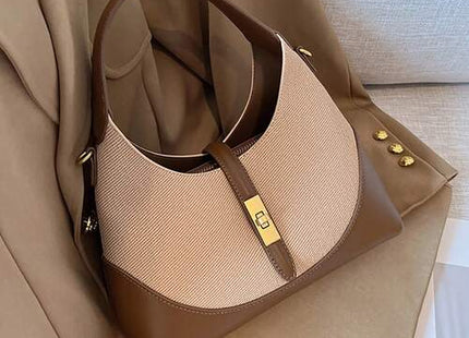 Women’s Contrast Color Dumpling Bag