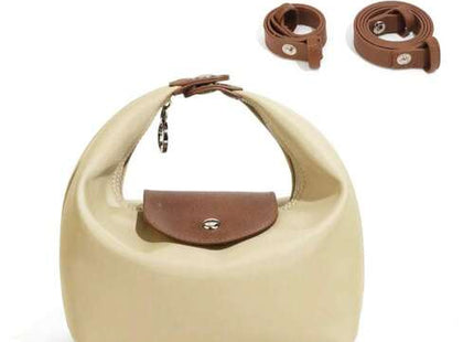 Women’s Lightweight Nylon Crescent Crossbody Bag with Adjustable Strap
