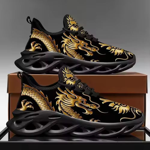 Men’s Lightweight Casual Sneakers for Walking and Everyday Wear Black