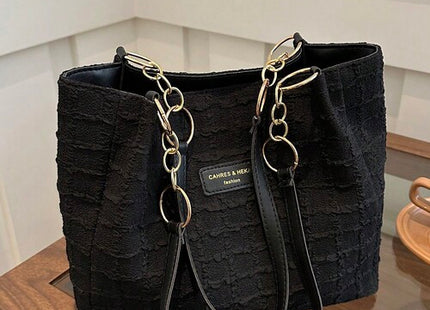 Women’s Bubble Mesh Zipper Shoulder Tote Bag