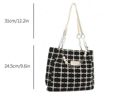 Women’s Bubble Mesh Zipper Shoulder Tote Bag