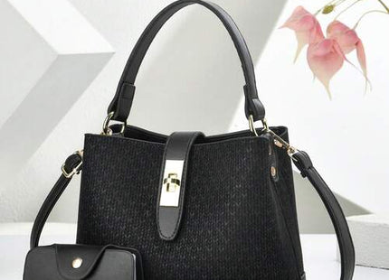 Women’s 2-Piece Large-Capacity Bucket Bag Set